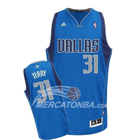 Maglia NBA Terry Dallas Mavericks Azul